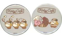 【中古】バッジ・ピンズ カービィ＆ワドルディ(2体＆3体) 「星のカービィ カービィカフェ カンバッジコレクション ミニ 2個セット」