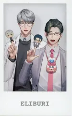 【中古】キャラカード 一橋綾人＆五木左京(通常衣装/ぱぺっと) 「バーチャルYouTuber にじさんじ えりぶり Half Anniversary ランダムフォト風カード」