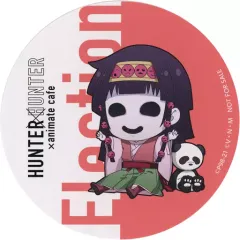【中古】マグカップ・湯のみ アルカ=ゾルディック(ナニカ/ミニキャラ) コースター 「HUNTER×HUNTER×animatecafe 選挙編」 メニュー注文特典