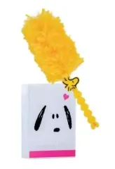 【中古】雑貨 スヌーピー＆ウッドストック 収納ケース付きお掃除モップ 「PEANUTS(SNOOPY)」 ゼクシィ首都圏 2023年12月号付録