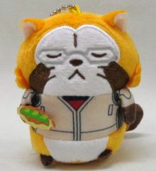 [중고] 키홀더 마스코트(캐릭터) 4. 버나비 브룩스 Jr.(핫도그) [극장판 TIGER & BUNNY -The Rising-×아라이구마 라스칼 쿠푸리 마스코트 클리너]