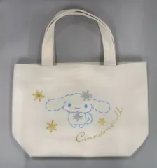 【中古】雑貨 5.シナモロール ミニトート(ホワイト) 「サンリオ当りくじ シナモロール ウインター当りくじ」