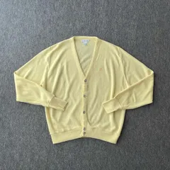 USA製　90ｓ　IZOD　アクリルカーディガン　ワンポイント　ヴィンテージ