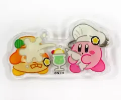 【中古】バッジ・ピンズ(キャラクター) カービィ＆ワドルディ(スウィーツ) アクリルバッジ 「星のカービィ カービィカフェ」