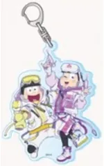 【中古】キーホルダー 十四松＆トド松 「おそ松さん #推しとアメ ペアアクリルキーホルダー」