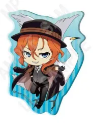 【中古】バッジ・ピンズ(キャラクター) 中原中也 「文豪ストレイドッグス クリアクリップバッジ 夏ノ鳥」