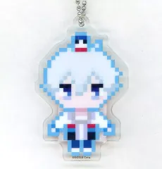 【中古】キーホルダー おらふくん(ドット) アクリルチャーム 「DMMくじ ドズル社～ただいまゲーム実況中～」 E-4賞