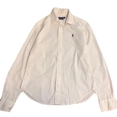 ラルフローレン　シャツ　13 ホワイト　ワンポイント刺繍　ポニー　150cm