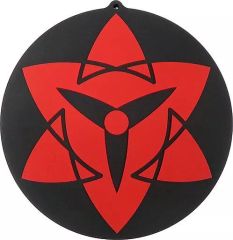 [중고] 머그컵·탕만 만화경사륜안 고무코스터 [이치반 쿠지 NARUTO-나루토-질풍전 방어되는 불의 의지] E상