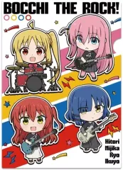 【中古】クリアファイル E.ひとり＆虹夏＆リョウ＆郁代(バンドTシャツver.) A4クリアファイル 「ぼっち・ざ・ろっく!」