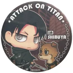 【中古】バッジ・ピンズ(キャラクター) リヴァイ 缶バッジ 「進撃の巨人」 アニメイト渋谷店限定
