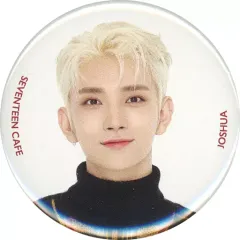 【中古】バッジ・ピンズ ジョシュア 缶バッジ(FACE) 「SEVENTEEN CAFE 2020 ～WINTER Meat Festival～」