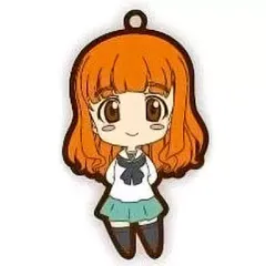 【中古】ストラップ(キャラクター) 武部沙織 ラバーストラップ 「ガールズ＆パンツァー」