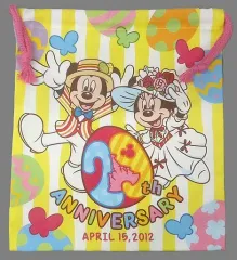 【中古】雑貨 ミッキー＆ミニー(29thアニバーサリー) 巾着 「ディズニー」 東京ディズニーランド限定
