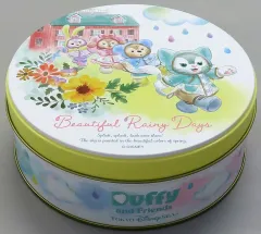 【中古】雑貨 集合(雨具) クッキー缶 「ダッフィー＆フレンズのビューティフル・レイニーデイズ」 東京ディズニーシー限定
