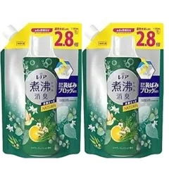 レノア 煮沸レベル 消臭抗菌ビーズ ナチュリスシャワーフレッシュの香り1180ml×2個　大阪倉庫