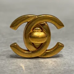 CHANEL シャネル ココマーク イヤリング 96A ヴィンテージ ゴールド 金色 ロゴ CC マーク レディース アクセサリー フランス製 　片耳のみ