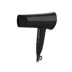 即納：【Amazon.co.jp限定】 コイズミ ヘアドライヤー モノクローム 軽量 コンパクト 折りたたみ ミニ マイナスイオン ブラック KHD-1392/BK 0