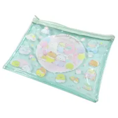 【中古】雑貨 すみっこ仲間/グリーン ポーチ 「すみっコぐらし すみっコくじ part28」 ポーチ賞