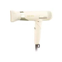 即納：コイズミ ヘアドライヤー イオンバランス ハイスピード サロンセンス ブラシレスDCモーター 温冷自動切替 5段階風量調節 スカルプ機能 コンパクト 折りたたみ式 アイボリー KHD-9970/C 1