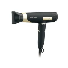 即納：コイズミ ヘアドライヤー イオンバランス ハイスピード サロンセンス ブラシレスDCモーター 温冷自動切替 5段階風量調節 スカルプ機能 コンパクト 折りたたみ式 ブラック KHD-9970/K 1