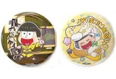 【中古】バッジ・ピンズ(キャラクター) 十四松 デフォルメ缶バッジ2個セット 「セガコラボカフェ えいがのおそ松さん」 セガコラボカフェくじ H賞