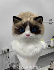 宮地乃梨子 張り子 猫 茶トラ白 - メルカリ