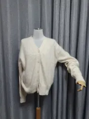 高級アンゴラカーディガン