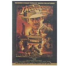 K788A3 インディジョーンズ 映画 ポスター ハリソンフォード 洋画