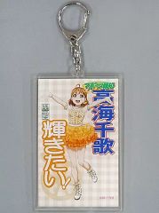 [중고] 잡화 타카미 치카 스포츠 신문풍 아크릴 열쇠 고리 [러브라이브! 선샤인!! Aqours 5th Anniversary Limited Shop in 마루이]