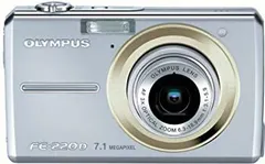 【中古】OLYMPUS デジタルカメラ CAMEDIA (キャメディア) FE-220Dのサムネイル