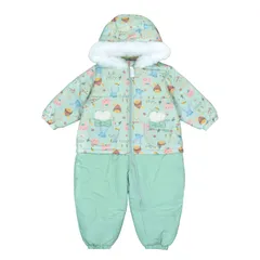 ジャンプスーツ 95cm ベビー キッズ 女の子 ウズランド 裏フリース 撥水 【新品】