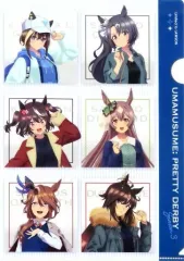 【中古】クリアファイル 集合 オリジナルA4クリアファイル 「ウマ娘 プリティーダービー Season 3×ローソン」 対象お菓子購入特典