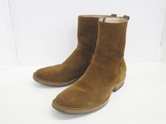 4439☆nonnative×MINEDENIM ノンネイティブ/マインデニム NN-F3851 RANCHER ZIP UP BOOTS COW LEATHER レザーブーツ　41