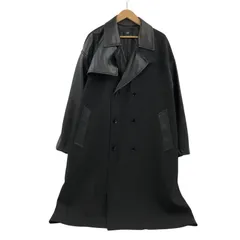 【ジャンク品】HARE ハレ HA030342AD レザー切り替えトレンチコート アウター【147-260215-hn-07-fur】
