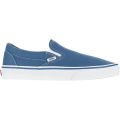 バンズ レディース シューズ スリッポン・ローファー Vans Classic SlipOn Shoe Navy ネイビー