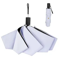MOTIFUN 日傘 超軽量 205g uvカット100 遮光 遮熱 折り畳み日傘 炭素繊維6本骨 折りたたみ傘 ワンタッチ 自動開閉 晴雨兼用 大きい 梅雨対策 熱中症対策 紫外線遮断 日焼け防止 光線敏感肌 直径90cm 携帯便利 レディース メンズ【 0