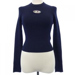 DIESEL ロゴカットアウト 半袖ニット TWICEモモ IVEレイ 着用 - メルカリ
