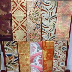 A027★袋帯 10点 まとめ売り｜着用可｜状態良好｜点検済｜着物・練習・リメイク用