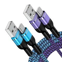 USB Type C ケーブル 急速充電 【1.83M*2本/ QC3.0対応】 タイプc 充電ケーブル iPhone 16充電コード type cコード iPhone16シリーズ、 Galaxy A35 S24 Ultra A55、Motorola ...