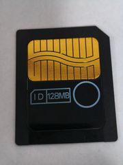 SmartMedia 128MB SM card, tested and formatted, memory card.