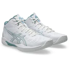 新品 [アシックス] バスケットボールシューズ GELHOOP V16 1063A078 ユニセックス ホワイト/ライトスティール 26.5