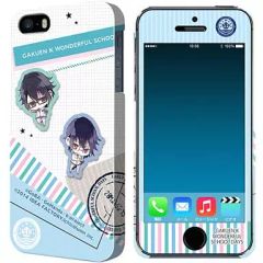 [중고]휴대 재킷 커버 디자인 02(무나카타/후시미) iPhone 케이스(iPhone5/5s대응) [학원 K -Wonderful School Days-]
