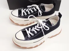★4357☆CONVERSE コンバース ALL STAR 100 TREKWAVE OX オールスター トレックウエーブ 1SD039 厚底 スニーカー　極美品　24.5㎝