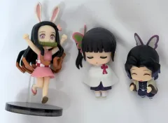 鬼滅の刃 ワールドコレクタブル うさぎ 禰豆子 / 栗花落 カナヲ / しのぶ フィギュアセット