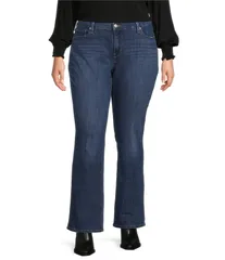 リーバイス レディース ボトムス デニムパンツ ブーツカット プラスサイズ デニム ブーツ ジーンズ LevisR 415 Plus Size Classic Mid Rise Bootcut Stretch Denim Jeans Lapis Awe デニム