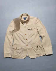 90s 00s ヴィンテージ Ralph Lauren コットン ハンティング ジャケット ユニセックス