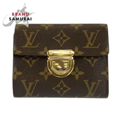 LOUIS VUITTON ルイヴィトン モノグラム ポルトフォイユ コアラ ブラウン M58013 折財布 コンパクトウォレット レディース 600330【中古】
