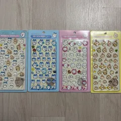 ちいかわ 3D立体シール ぷっくり 実心タイプ 4種セット バラ売り可