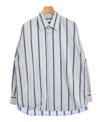 23EA【新品】☆CALEE：ヴィンテージタイプ オンブレストライプ シャツ